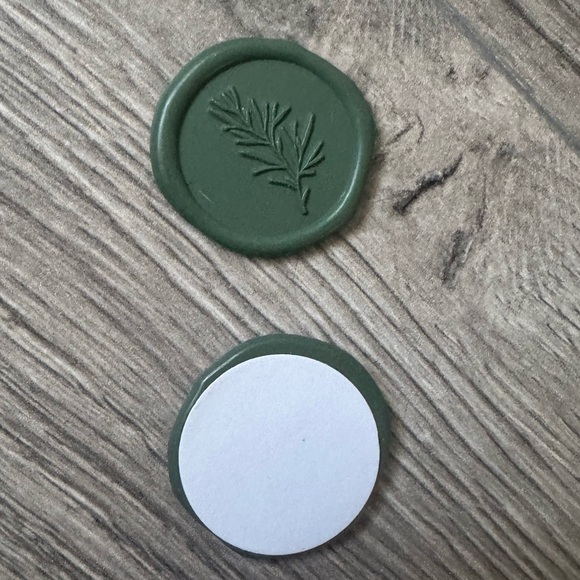 100 Olive branch wax stickers - Picture 3 of 7